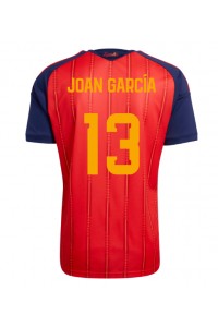 Espanja Joan Garcia #13 Jalkapallovaatteet Kotipaita MM-kisat 2026 Lyhythihainen